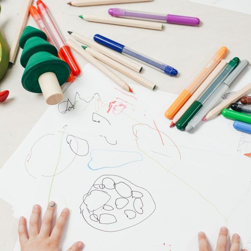 Illustrative stock photo of shared play and learning